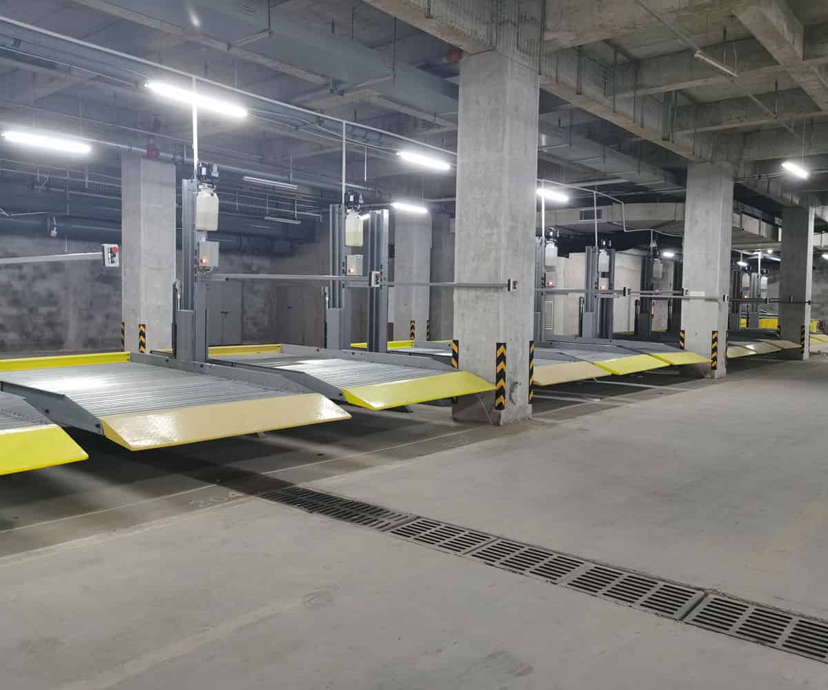 雙層簡易式機械停車位過規劃