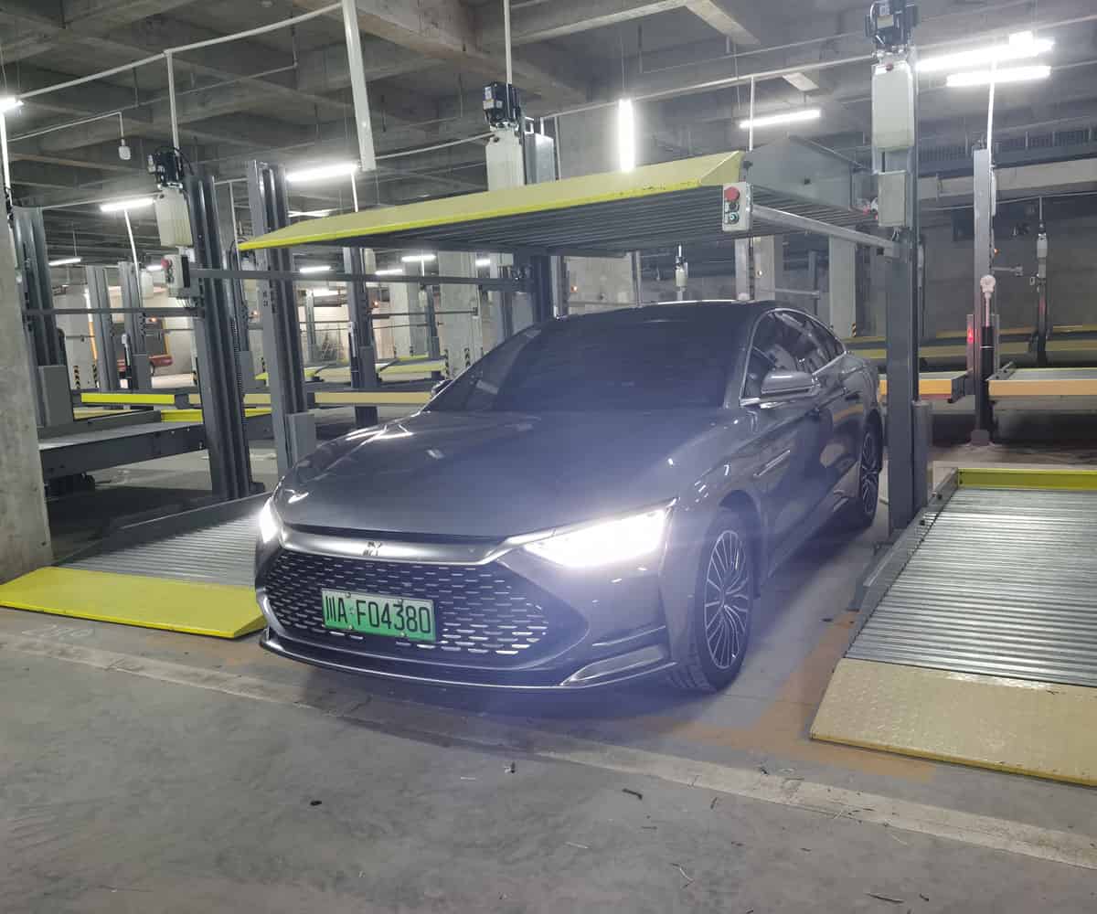 雅江雙層機械式立體停車設備維保