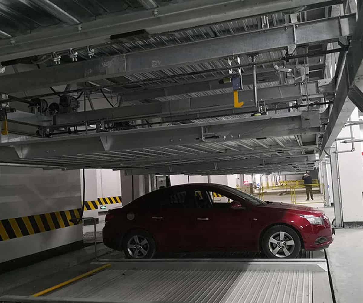 雙層簡易升降機械停車設備二手
