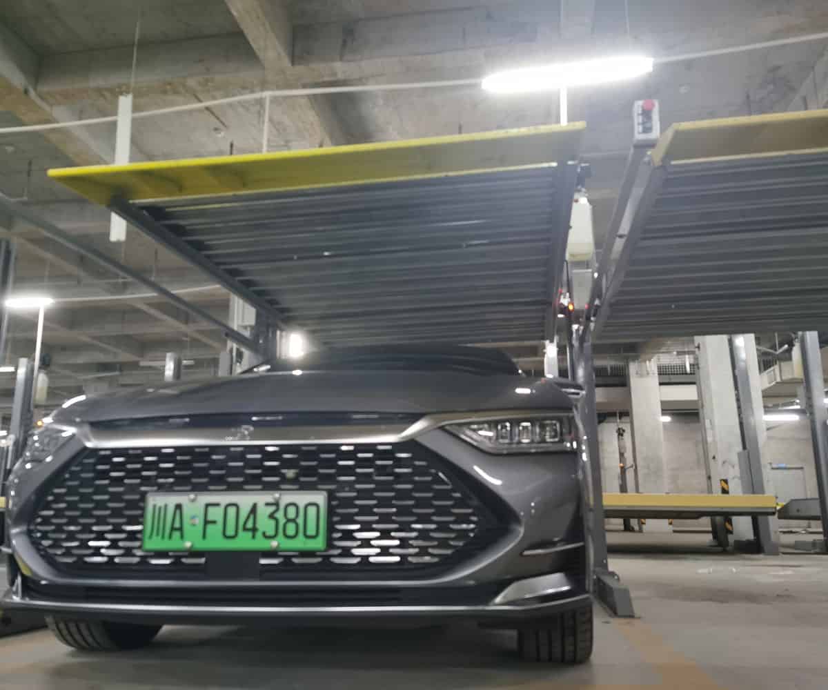 開江2層簡易升降類機械停車設備維保