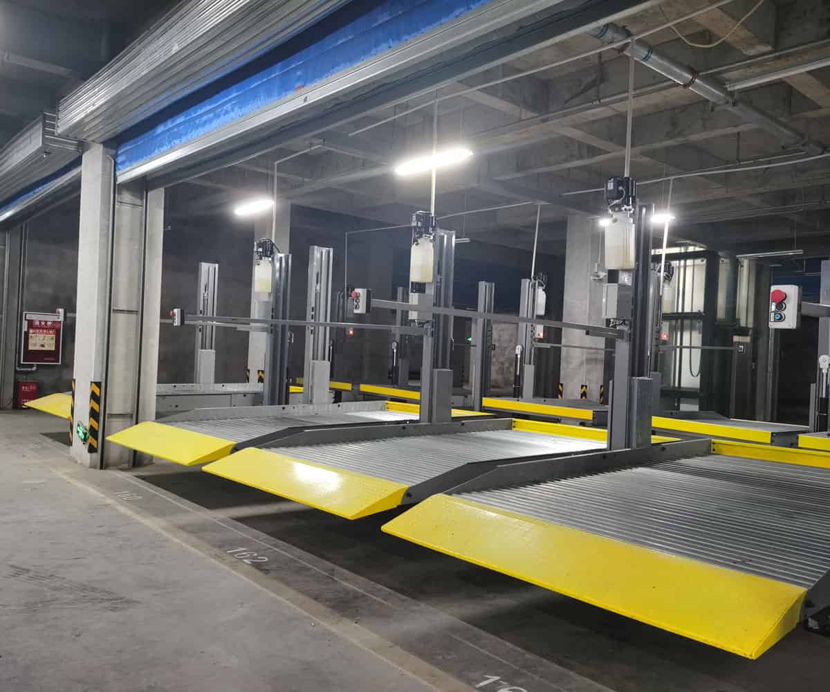 開江兩層簡易升降機械停車庫維保