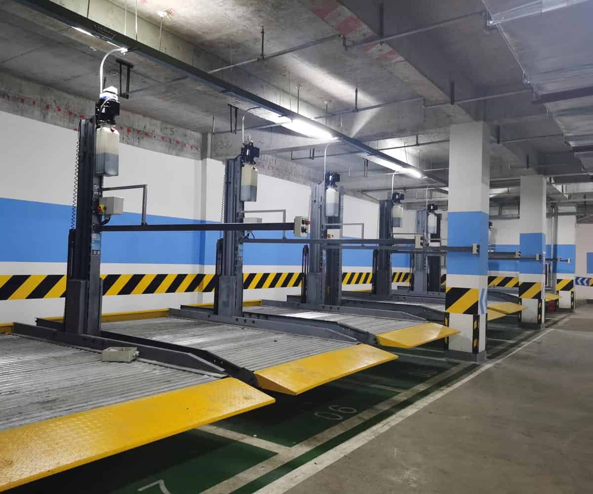 小區2柱立體停車庫