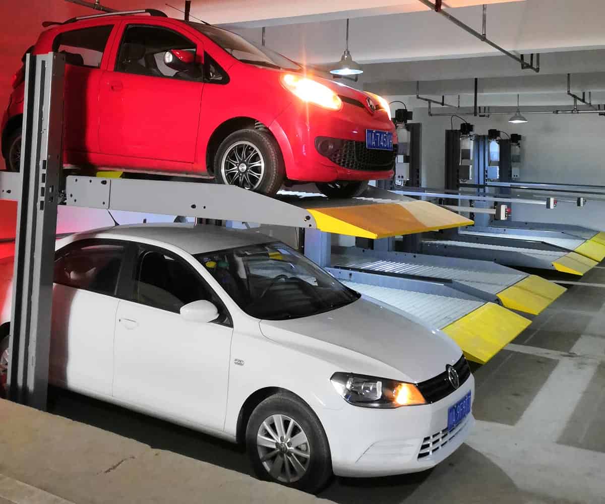 巫溪地下室兩層簡易升降機械式停車設備