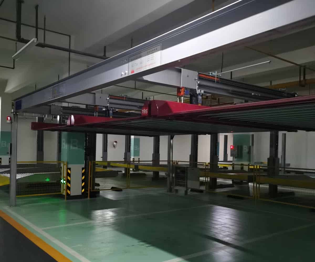 小區兩層簡易類停車設備