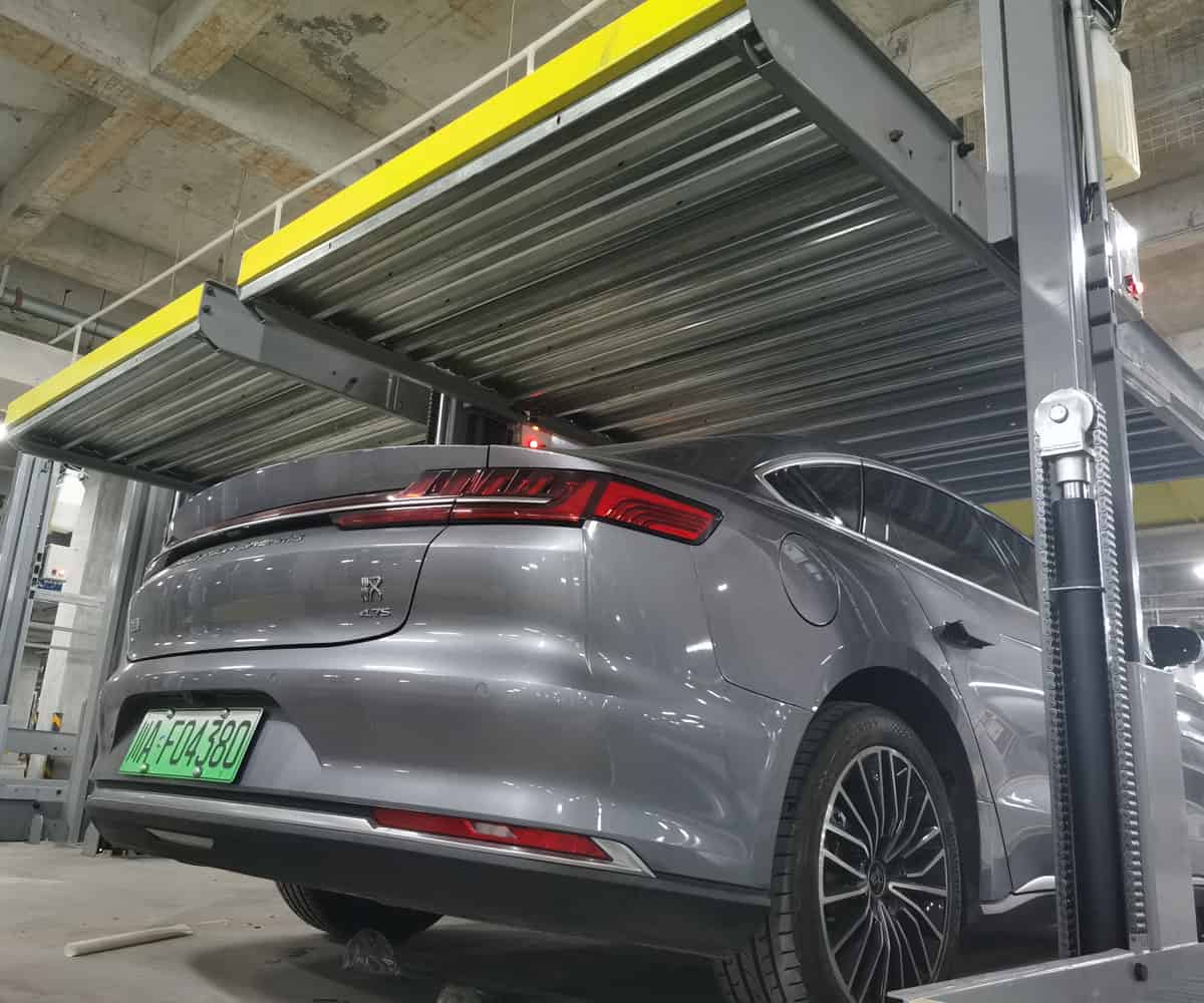 PJS兩柱簡易升降機械式停車設備