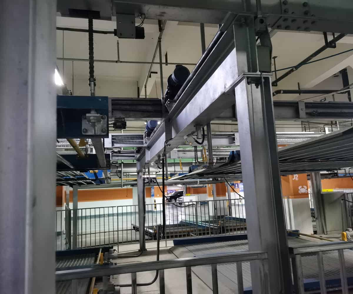 負一正三地坑PSH4D1四層升降橫移機械式停車設備 負一正三地坑PSH4D1四層升降橫移機械式停車設備