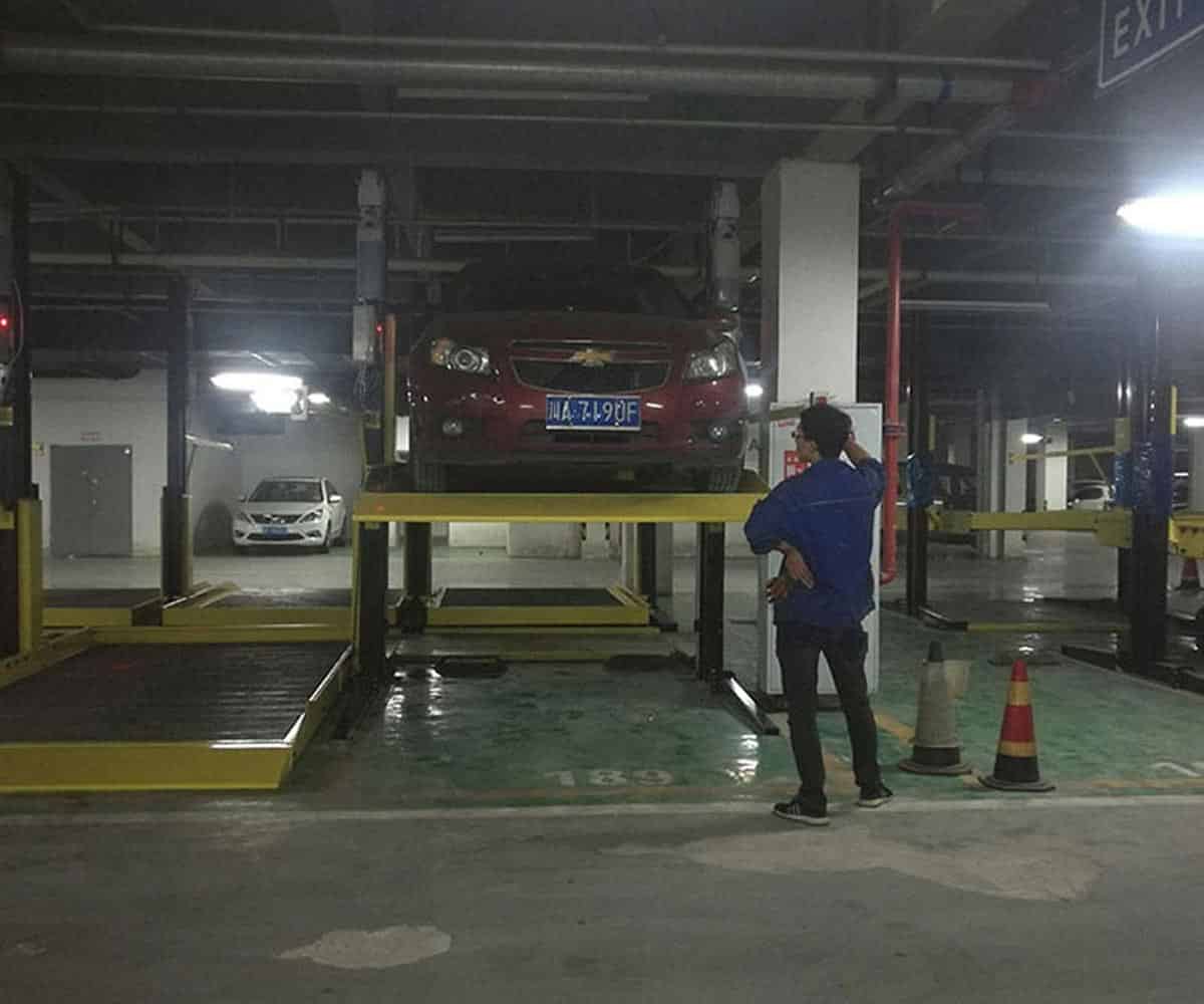 達州立體車庫城市土地的節能者