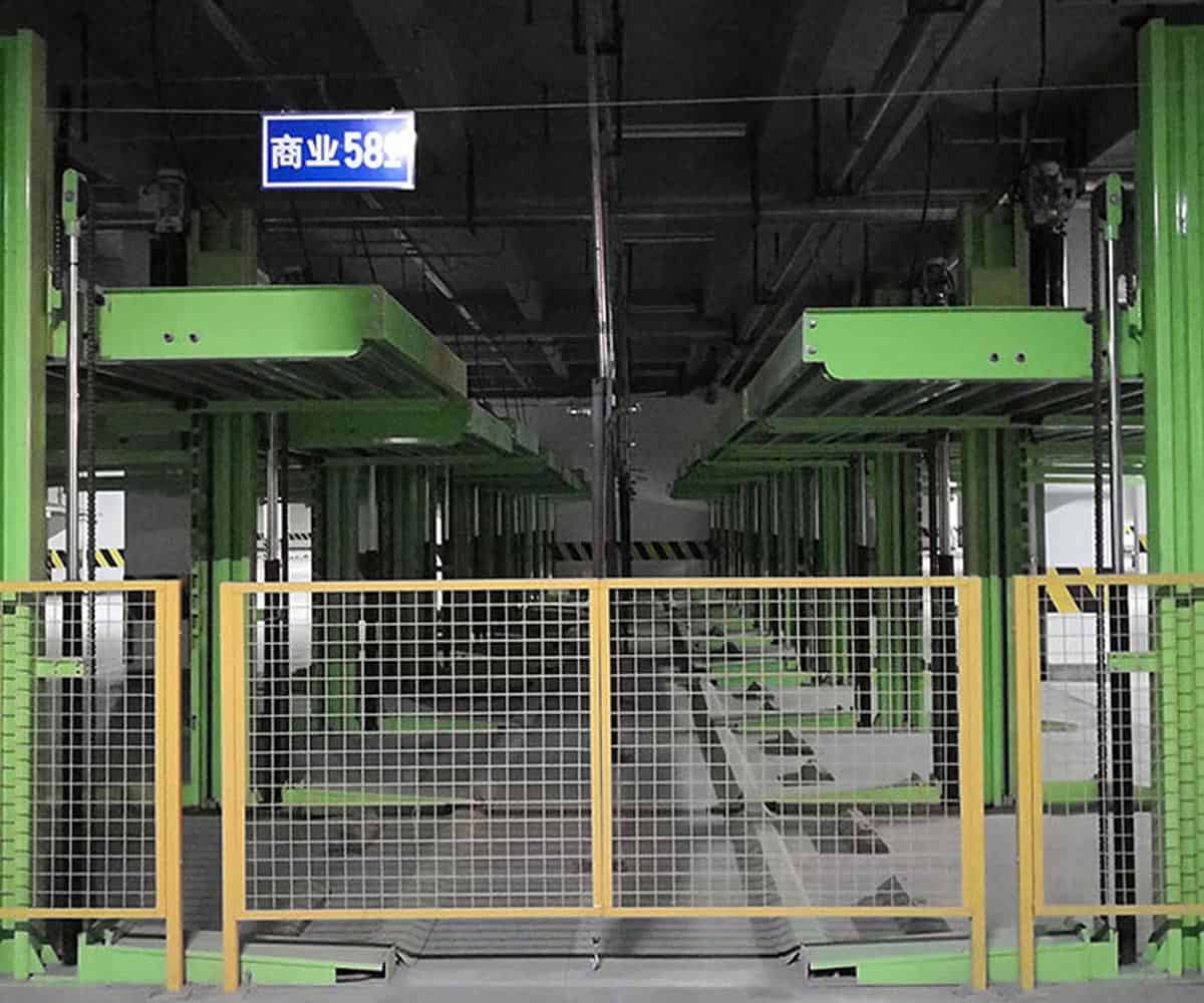 榮昌PSH五層升降橫移類停車設(shè)備技術(shù)參數(shù)